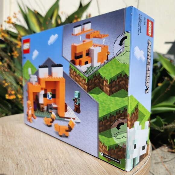 NEW LEGO MINECRAFT Fox Lodge House 21178 Drowned Zombie You will receive: (1) LE - Picture 6 of 9